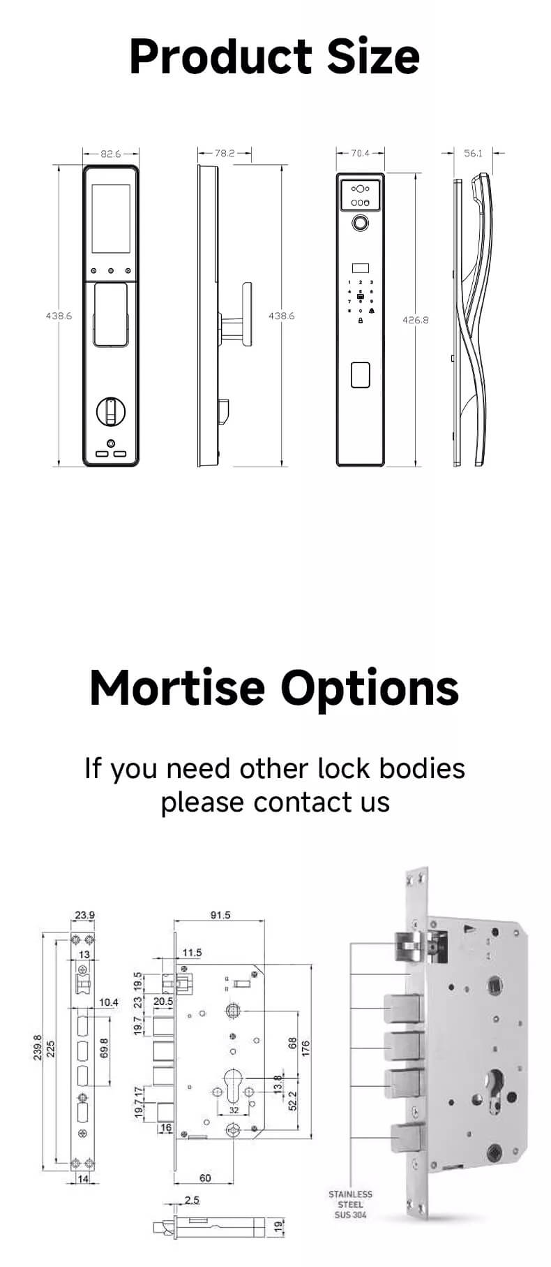 AI Smart Door Lock Levana