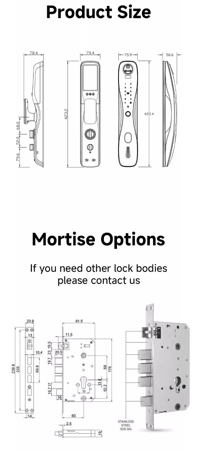 AI Smart Door Lock Levana